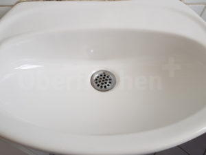 OberflächenPlus - Beschichtung von Waschbecken und Wasserhahn